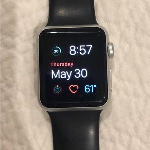Silver Apple Watch